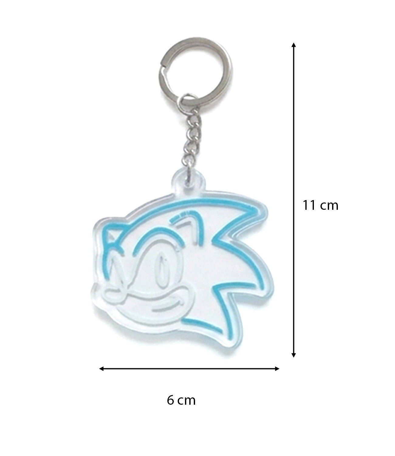 Sonic the Hedgehog Glow - in - Dark Acrylic Keychains – Mystery Pack (Official Licensed) - Shop - Kuddl Toys