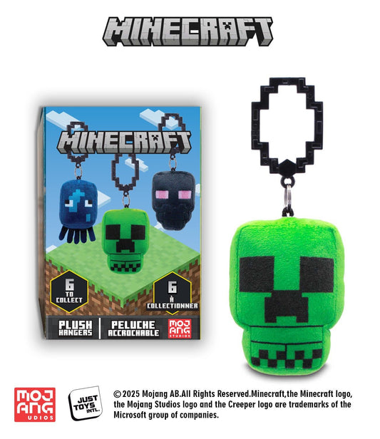 Minecraft Plush Backpack Hanger – Blind Box (Official Licensed) - Shop - Kuddl Toys