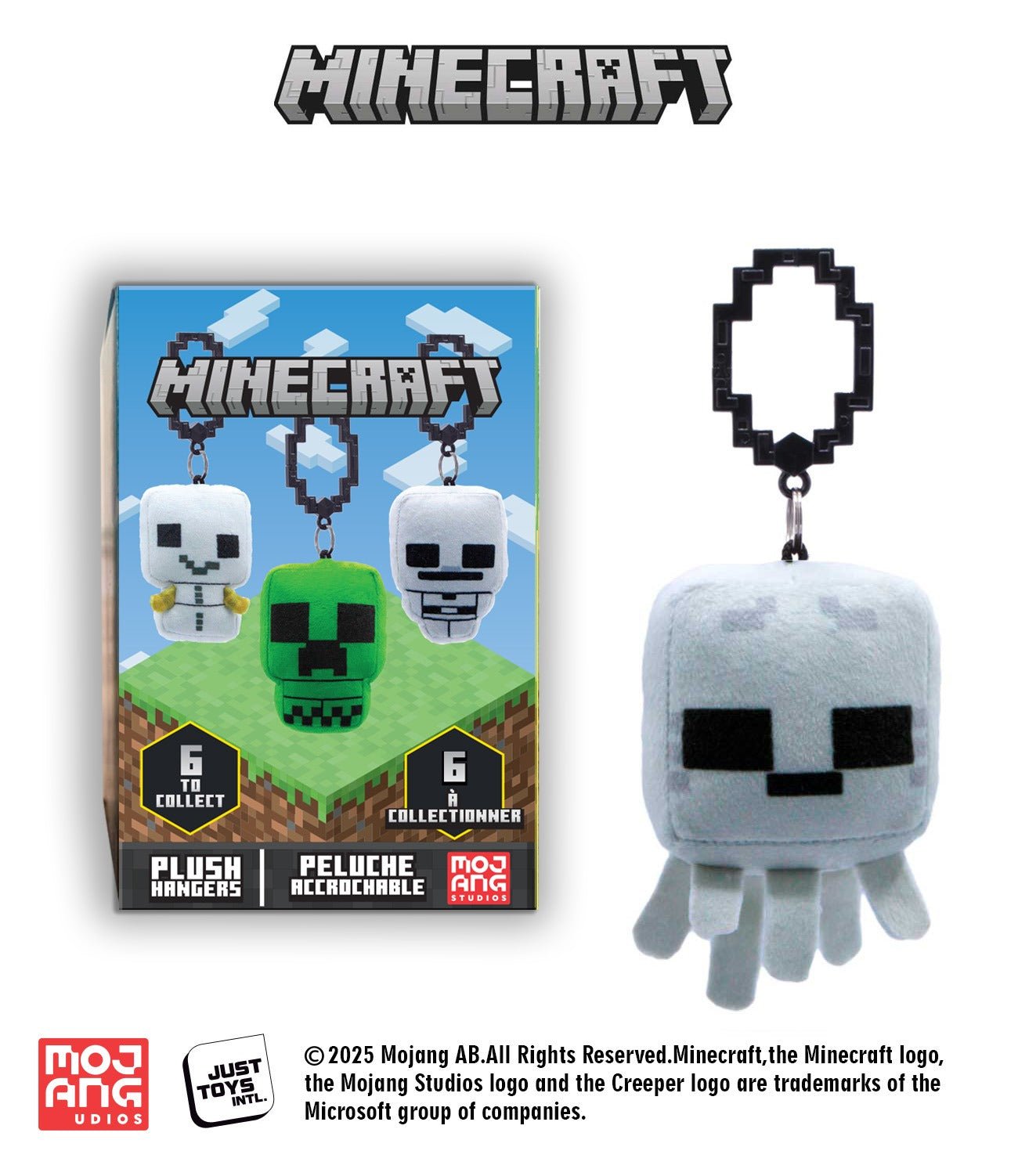 Minecraft Plush Backpack Hanger – Blind Box (Official Licensed) - Shop - Kuddl Toys