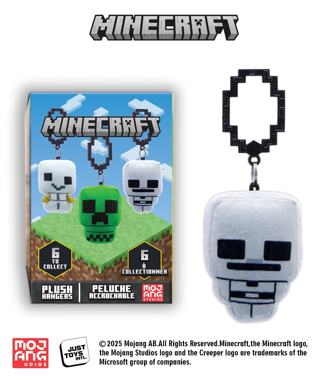 Minecraft Plush Backpack Hanger – Blind Box (Official Licensed) - Shop - Kuddl Toys
