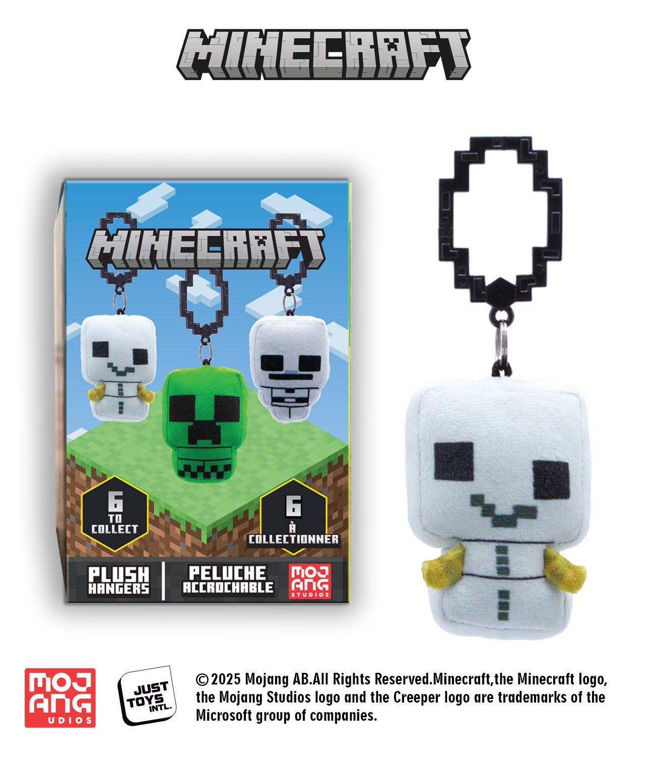 Minecraft Plush Backpack Hanger – Blind Box (Official Licensed) - Shop - Kuddl Toys