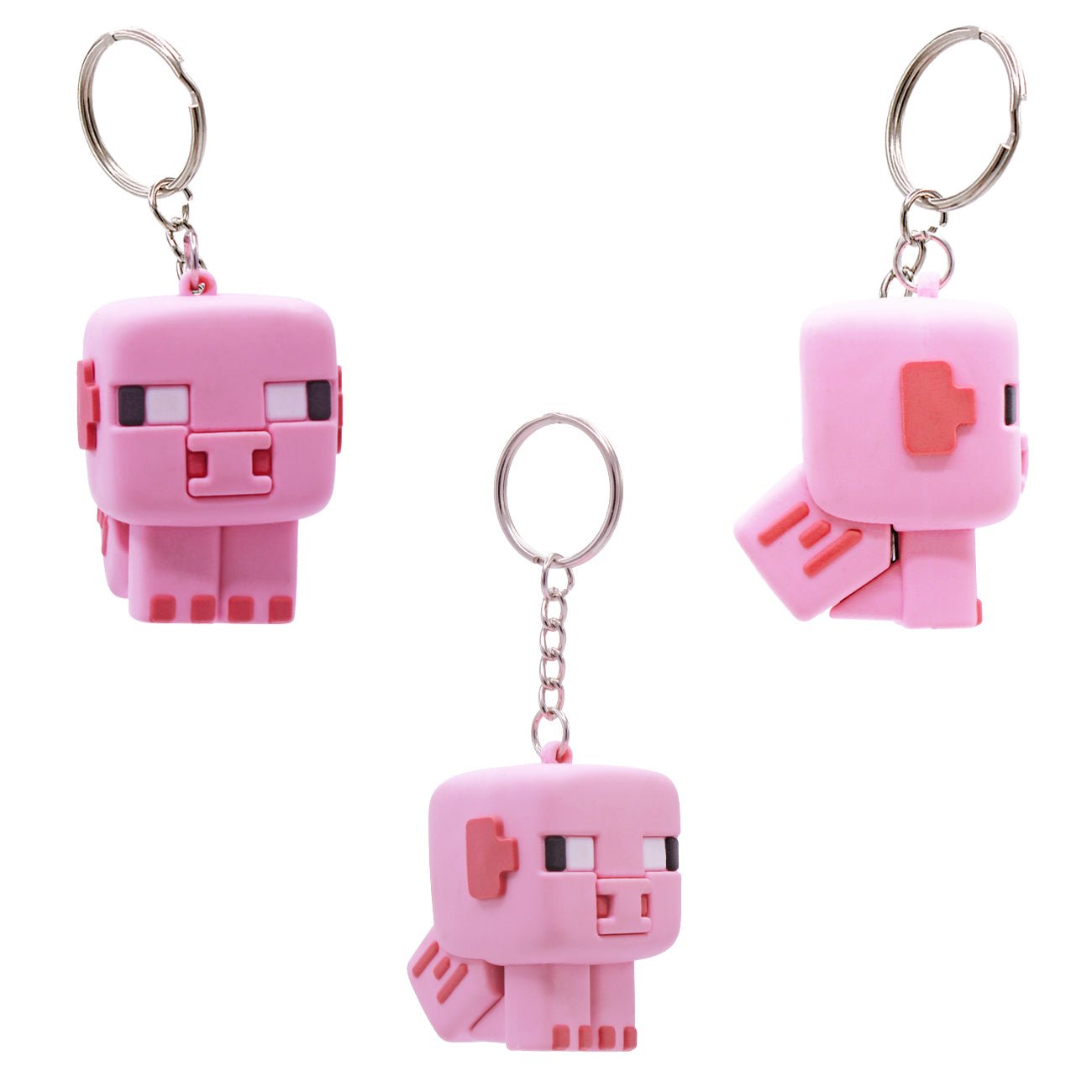 Minecraft Rubber Keychain Hangers – Blind Ball (Official Licensed) - Shop - Kuddl Toys