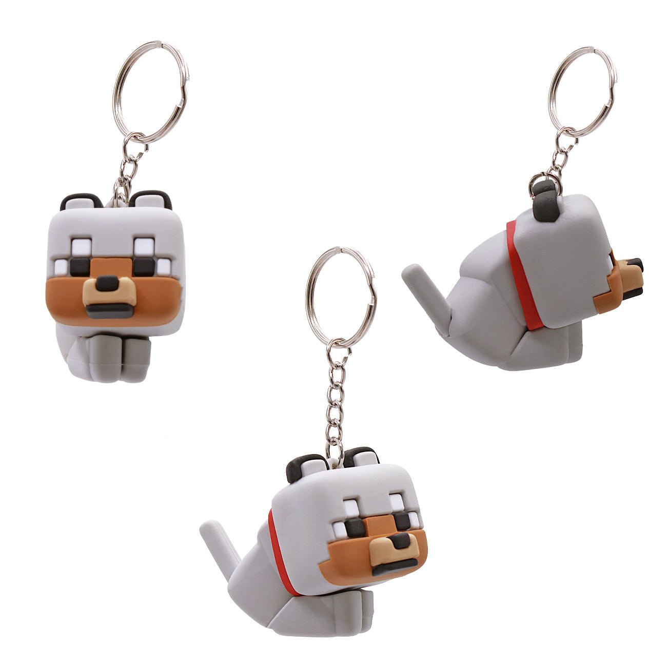 Minecraft Rubber Keychain Hangers – Blind Ball (Official Licensed) - Shop - Kuddl Toys