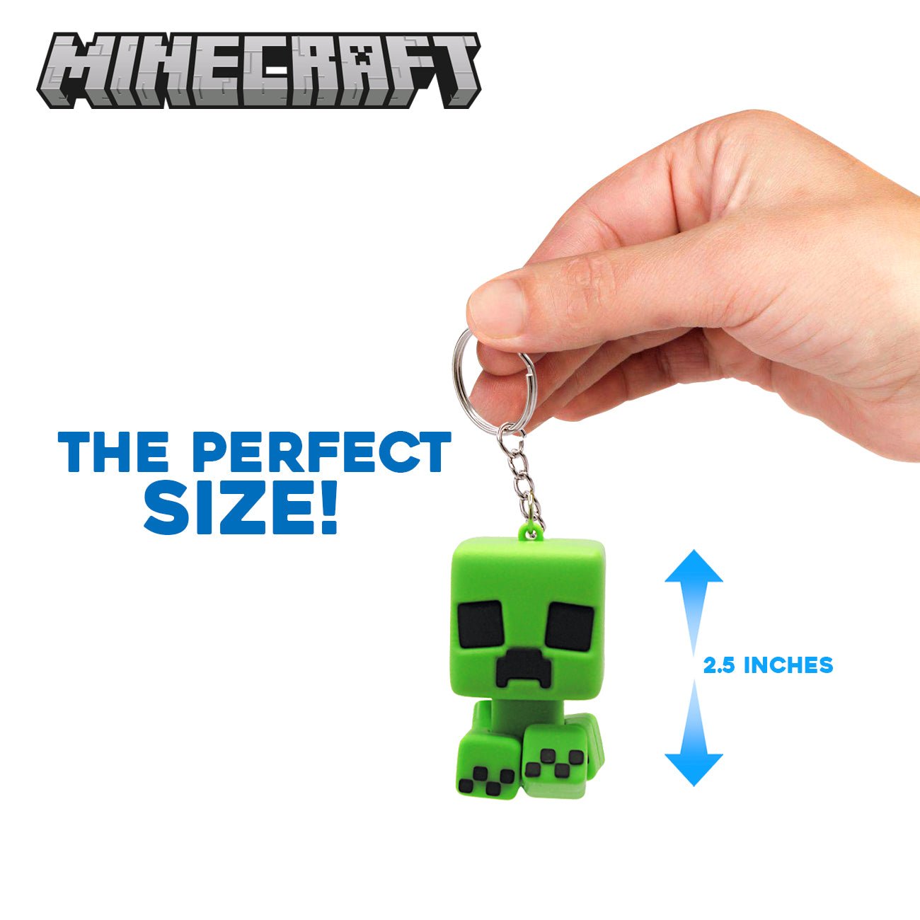 Minecraft Rubber Keychain Hangers – Blind Ball (Official Licensed) - Shop - Kuddl Toys
